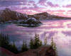 Alexi Butirskiy Sunset at Crater Lake