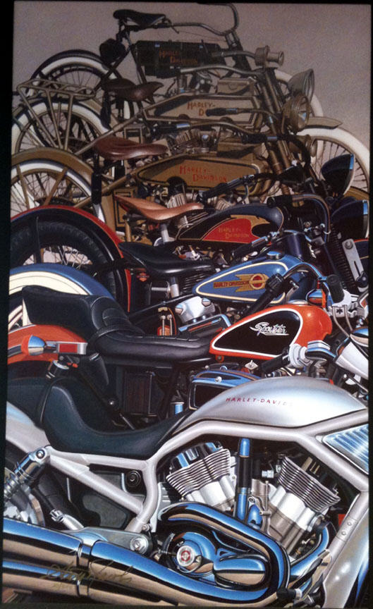 Scott Jacobs - 100 Great Years - Limited Edition Giclee on Canvas