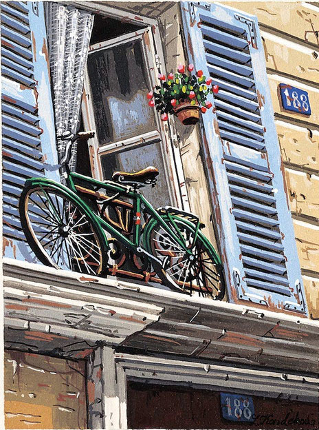 Liudmila Kondakova - 188 Rue - Limited Edition Lithograph
