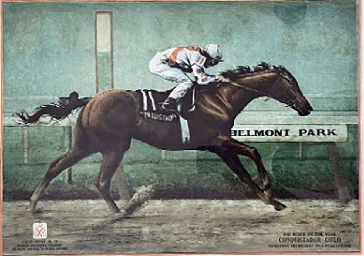 Jenness Cortez - 1982 Horse of the Year - Conquistador Cielo - Limited Edition Etching