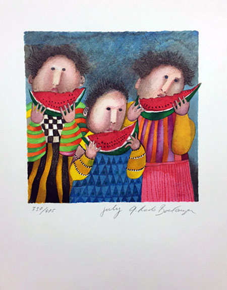 Graciela Rodo Boulanger - 2000 Millenium Calendar Suite - Limited Edition Lithograph