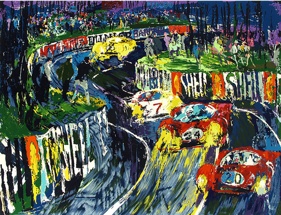 Leroy Neiman - 24 Hours at LeMans - Limited Edition Serigraph