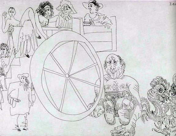 Pablo Picasso - 347 Series - Bloch 1562 - Limited Edition Etching / Aquatint