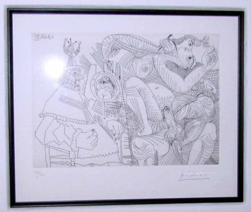 Pablo Picasso - 347 Series - Bloch 1787 - Limited Edition Etching