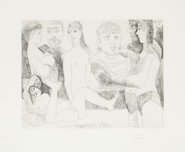 Pablo Picasso - 347 Series - Bloch 1634 - Limited Edition Etching