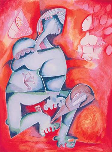 Alexandra Nechita - 40 Minutes - Limited Edition Lithograph