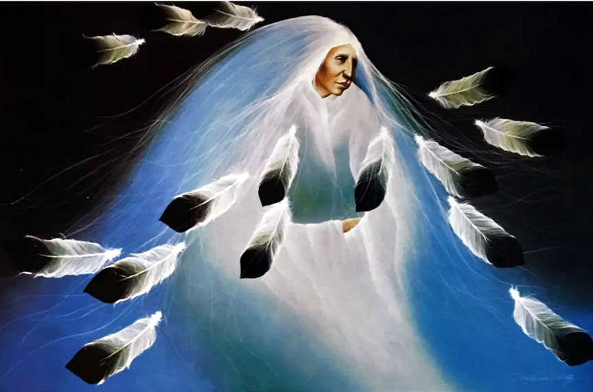 Frank Howell - A Blue Sea Rising - Limited Edition Lithograph