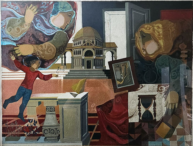 Sunol Alvar - A Dream of Reality - Limited Edition Lithograph