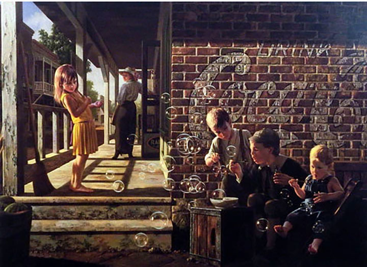 Bob Byerley - A Fascination - Limited Edition Lithograph