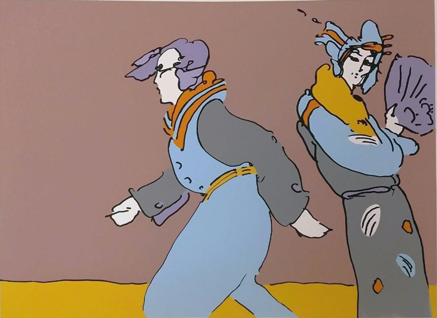 Peter Max - A Long Time Ago - Limited Edition Serigraph