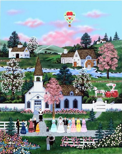 Jane Wooster Scott - A Moment to Cherish, The Christening, and Victorian Kaleidoscope - Limited Edition Lithograph
