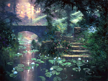 James Coleman - A Peaceful Pause - Limited Edition Giclee on Canvas