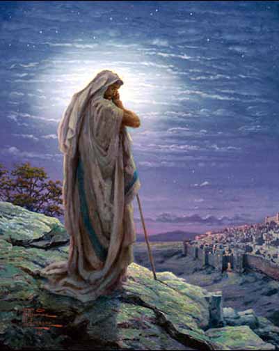 Thomas Kinkade - A Prayer for Peace - Limited Edition Offset Lithograph on Canvas
