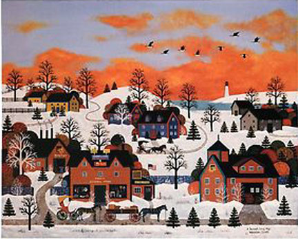 Jane Wooster Scott - A Sunset Long Ago - Limited Edition Lithograph