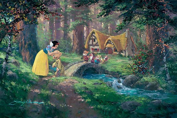 James Coleman - A Sweet Goodbye - Limited Edition Giclee on Canvas