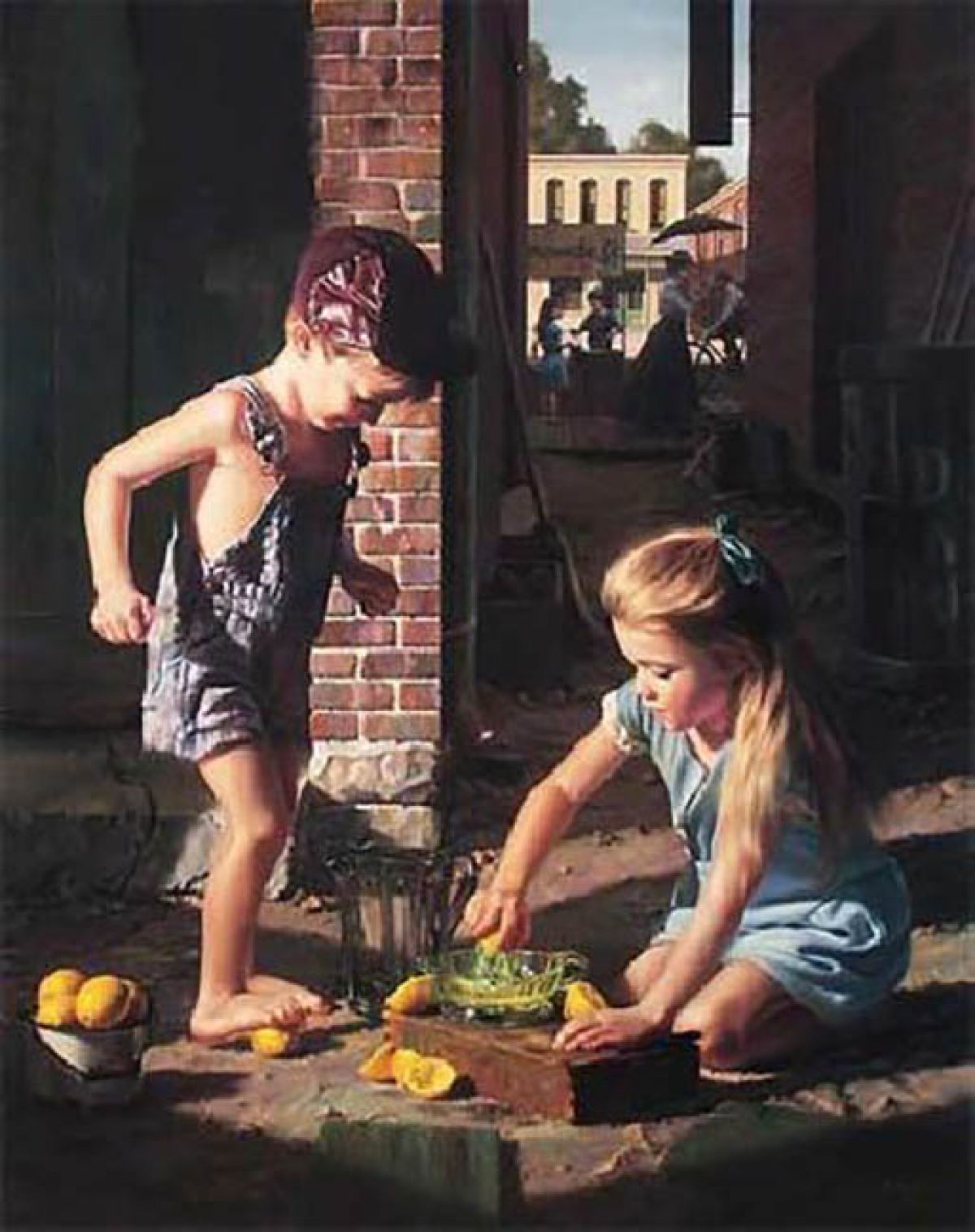 Bob Byerley - Just Add Water and Stir - Limited Edition Lithograph