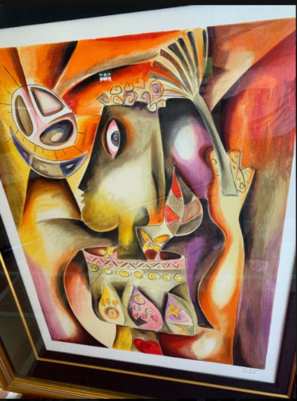 Alexandra Nechita - Adventurous Minds - Limited Edition Lithograph