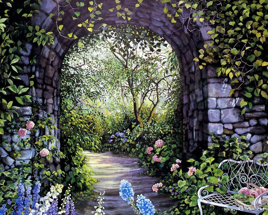 Susan Rios - Afternoon Walk - Limited Edition Serigraph
