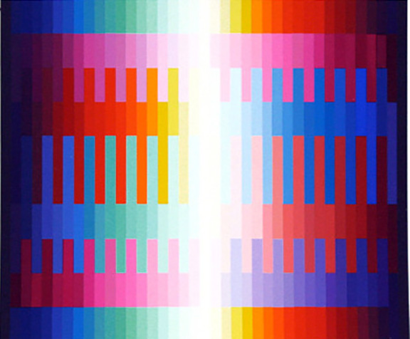Yaacov Agam - Magic Rainbow I - Limited Edition Serigraph