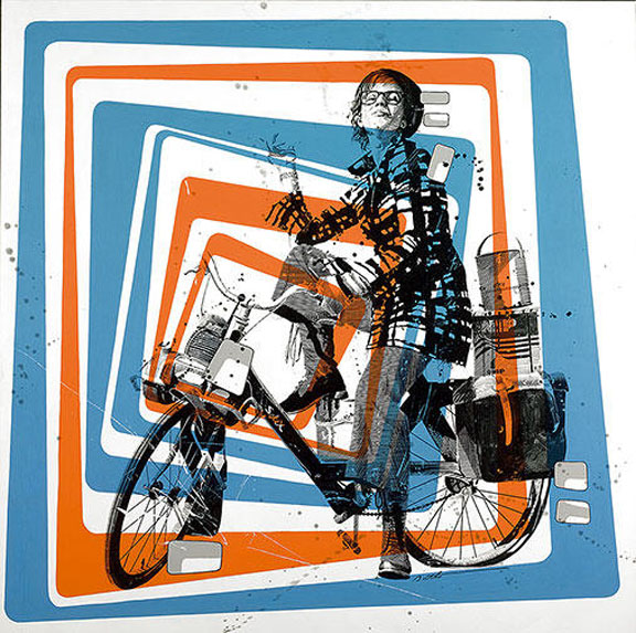 Philippe Bertho - Agathe Lovignoux - Limited Edition Digital Pigment Print on Canvas