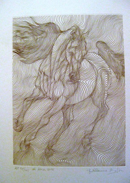 Guillaume Azoulay - Al Amir - Limited Edition Etching