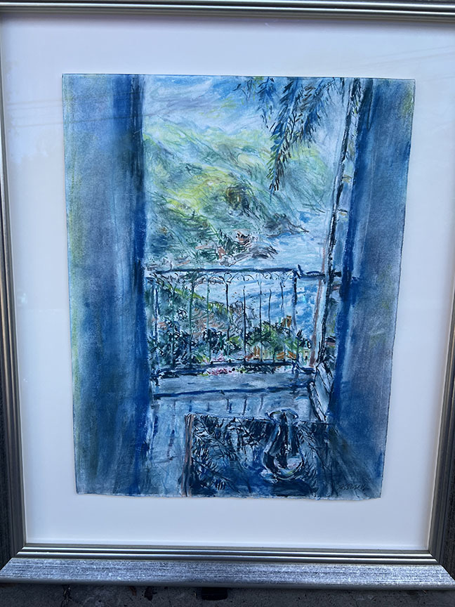 Marco Sassone - Amalfi Coast - Original Painting - Pastel on Paper