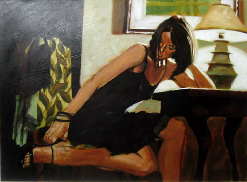 Aldo Luongo - Amber Light, Silhouette, Bedroom Eyes, and Girl's Night Out - Limited Edition Giclee