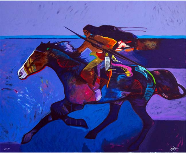 John Nieto - American Survivor - Limited Edition Lithograph