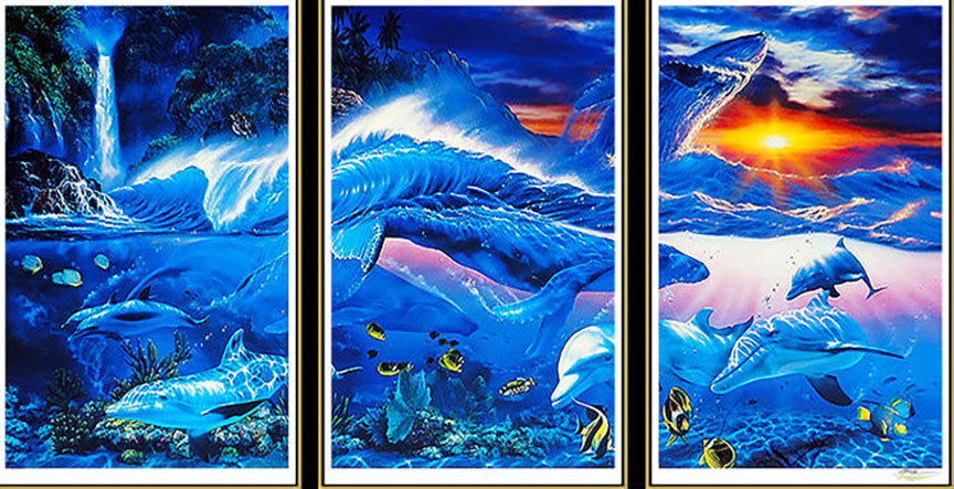 Christian Lassen - Ancient Rhythms - Limited Edition Mixed Media