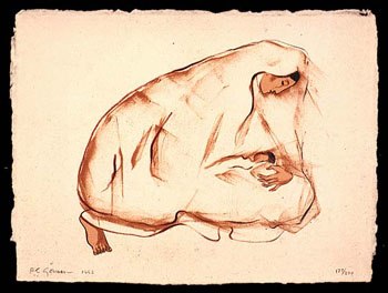 RC Gorman - Angela's Baby - Limited Edition Lithograph