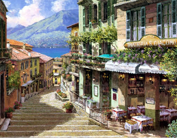 Sam Park - Antica Giacomo - Limited Edition Serigraph on Canvas