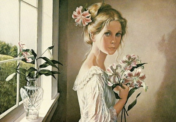 Pati Bannister - April Light - Limited Edition Lithograph