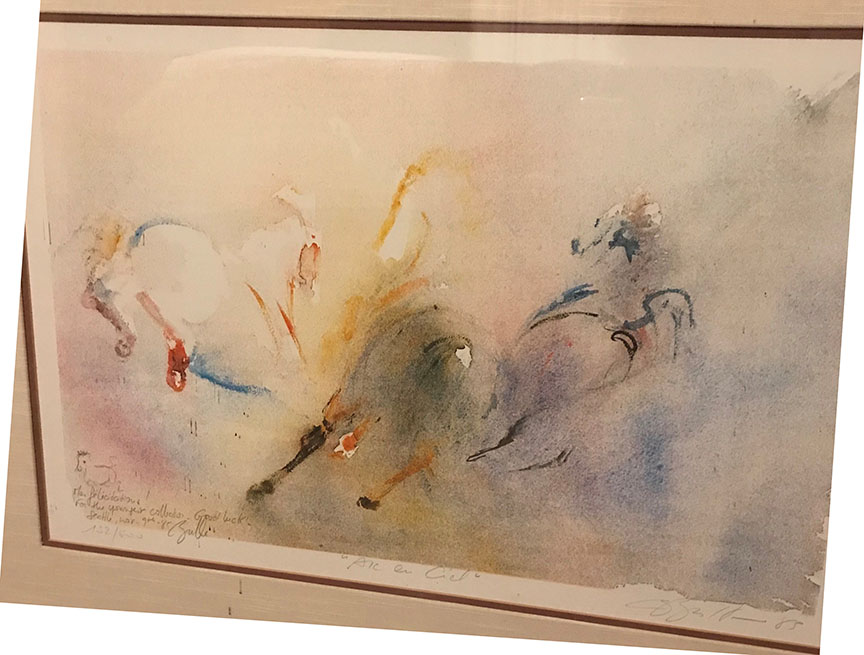 Beatrice Bulteau - Arc en Ciel - Limited Edition Lithograph