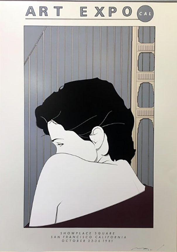 Patrick Nagel - Art Expo Cal 1981 - Limited Edition Lithograph