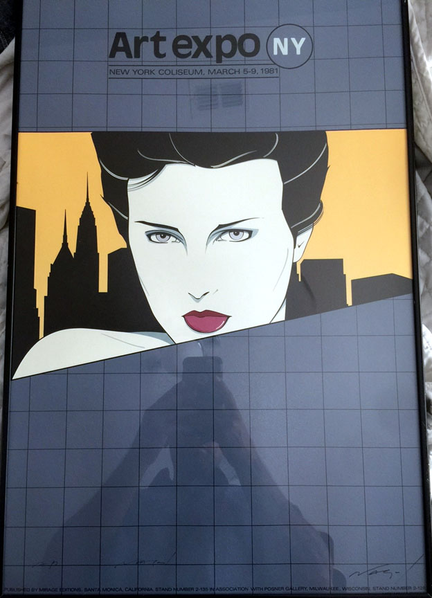Patrick Nagel - Art Expo New York 1981 - Limited Edition Lithograph