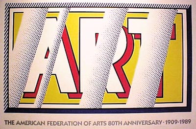 Roy Lichtenstein - Art Poster - Limited Edition Serigraph
