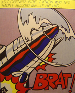 Roy Lichtenstein - As I Opened Fire - Limited Edition Offset Lithograph