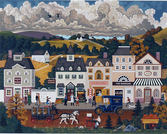 Jane Wooster Scott - As the Storm Gathers - Limited Edition Serigraph