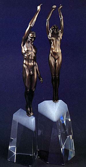 Frederick Hart - Ascent to Victory - Limited Edition Bronze Sculpture 