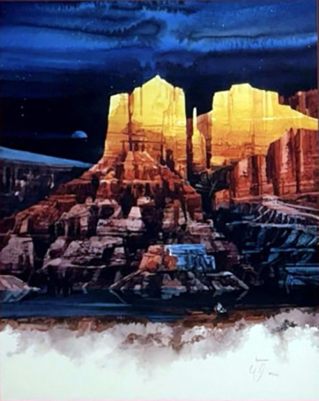 Michael Atkinson - Starlight Canyon - Limited Edition Lithograph