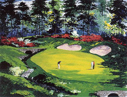 Mark King - Augusta Morning #13 - Limited Edition Serigraph