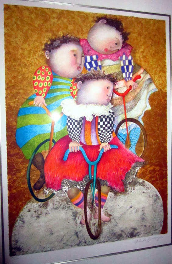 Graciela Rodo Boulanger - Autour du Monde - Limited Edition Lithograph