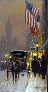 G Harvey - Avenues of Light - Limited Edition Lithograph