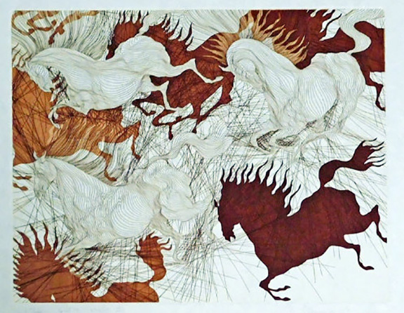 Guillaume Azoulay - Suite State II - Limited Edition Serigraph
