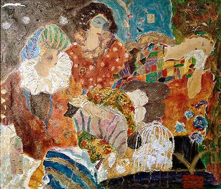 Roy Fairchild Woodard - Bal Masque - Limited Edition Serigraph