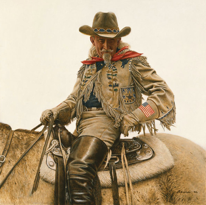 James Bama - Buffalo Bill Cody - Limited Edition Lithograph