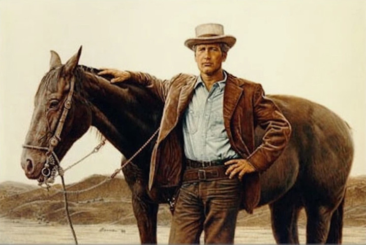 James Bama - Butch Cassidy - Limited Edition Lithograph