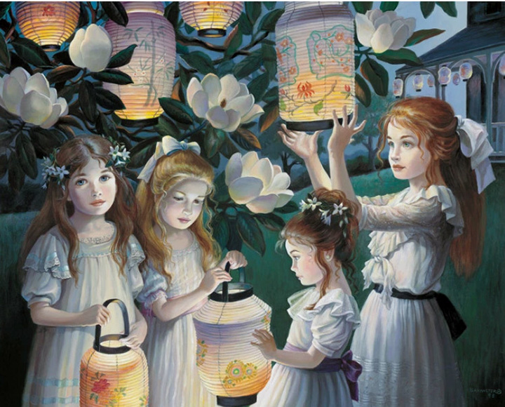 Pati Bannister - Enchanted Evening - Limited Edition Lithograph