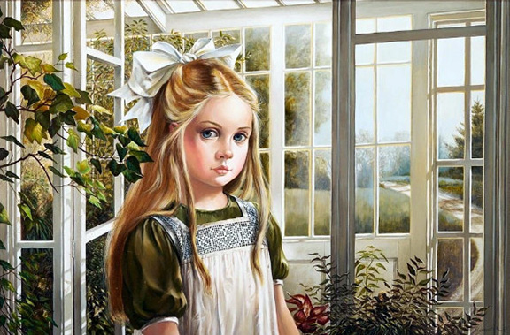 Pati Bannister - Ivy - Limited Edition Lithograph