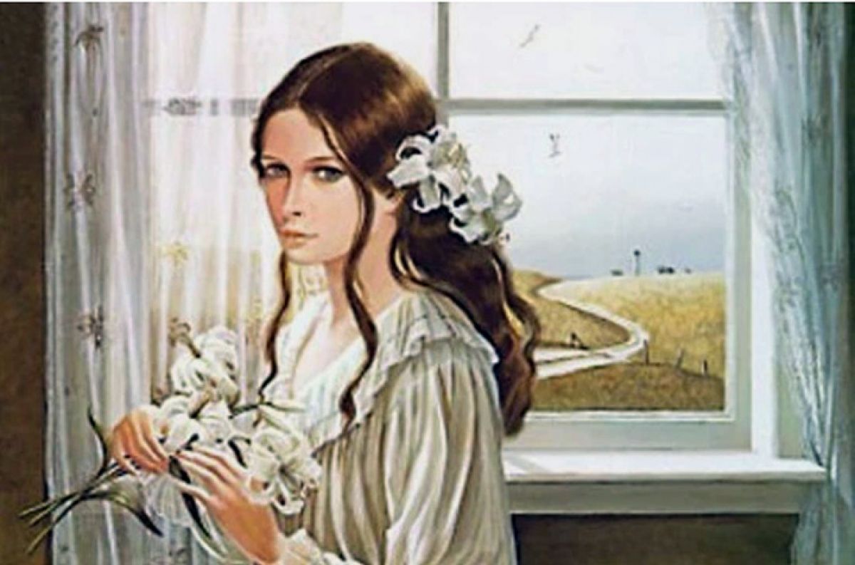Pati Bannister - Lily - Limited Edition Lithograph